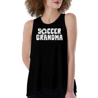 Soccer Grandma For Grandmothers Soccer Lover Women's Loose Tank Top | Mazezy