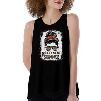 Teacher End Of Year Schools Out For Summer Last Day Women's Loose Tank Top | Mazezy
