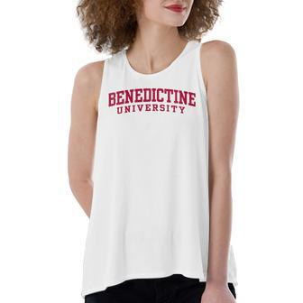 Benedictine University Athletic Teacher Student Women's Loose Tank Top | Mazezy