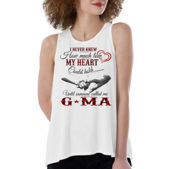 G Ma Grandma Gift Until Someone Called Me G Ma Women's Loose Fit Open Back Split Tank Top - Seseable