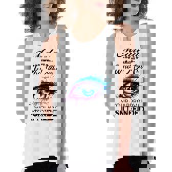 Marla Name Gift Marla I Am Who I Am Women's Loose Fit Open Back Split Tank Top | Seseable UK