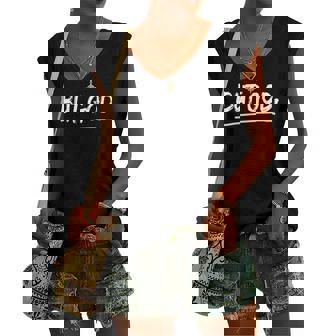 But God Christian Women's V-neck Tank Top | Mazezy