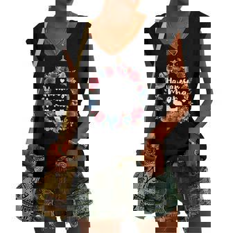 Havanese Mama Havanese Dog Owner Cute Havanese Mom Women's V-neck Tank Top | Mazezy