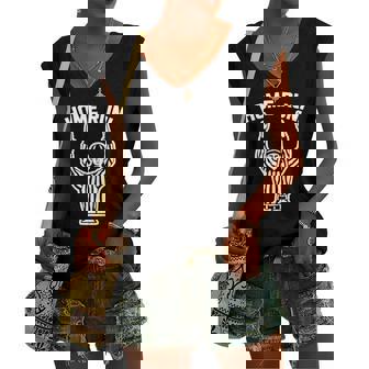 Home Run Football Referee Saying Sarcastic Women's V-neck Tank Top | Mazezy