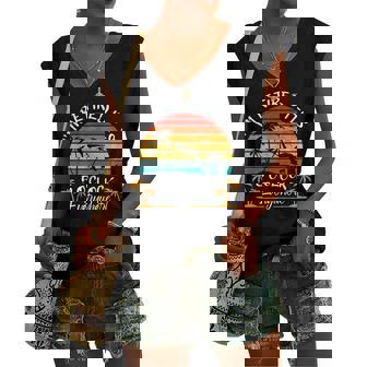 Its 5 Oclock Everywhere Im Retired Summer Retirement Women's V-neck Tank Top | Mazezy