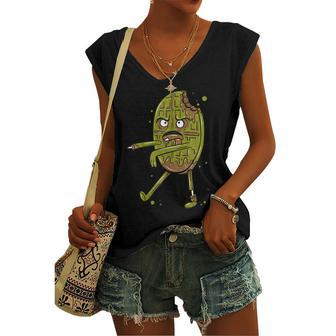 Monster Zombie Cookie Scary Halloween Costume 2020 Women's Vneck Tank Top - Seseable