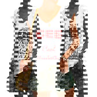 Gee Grandma Im Called Gee Because Im Too Cool To Be Called Grandmother Women's Vneck Tank Top - Seseable