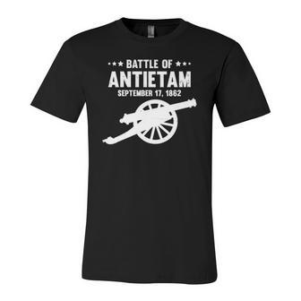 Antietam Civil War Battlefield Battle Of Sharpsburg Jersey T-Shirt | Mazezy