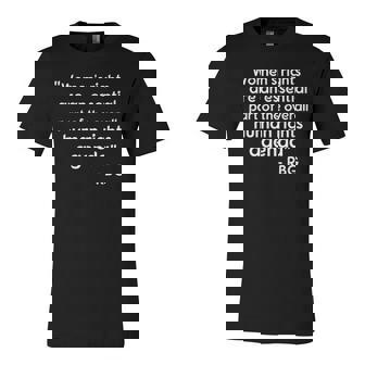 Bans Off Our Bodies Pro Choice My Body My Choice Feminist Jersey T-Shirt | Mazezy