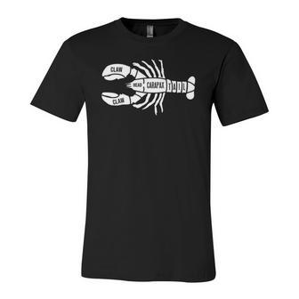 Crawfish Anatomy Crawfish Festival Seafood Jersey T-Shirt | Mazezy