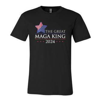 The Great Maga King Trump 2024 Proud Ultra Maga Jersey T-Shirt | Mazezy