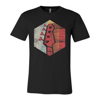 Musician Music Bass Guitar Jersey T-Shirt | Mazezy