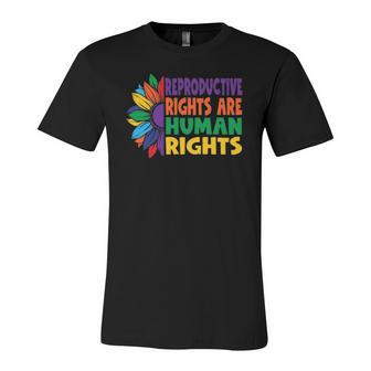 Rights Pro Choice Reproductive Rights Human Rights Jersey T-Shirt | Mazezy