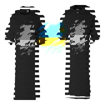 Rwandan Flag Rwanda Home Roots Jersey T-Shirt | Mazezy