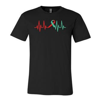 Transplant Recipient Heartbeat Saved By An Organ Donor Jersey T-Shirt | Mazezy