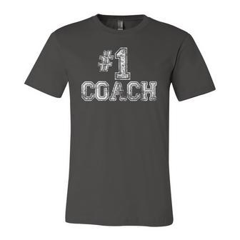 1 Coach Number One Team Tee Jersey T-Shirt | Mazezy