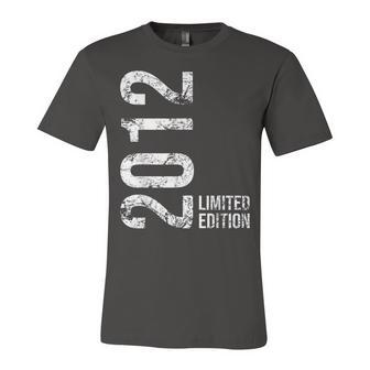 10Th Birthday 10 Years Boy Girl Retro Vintage 2012 Gift Unisex Jersey Short Sleeve Crewneck Tshirt - Seseable