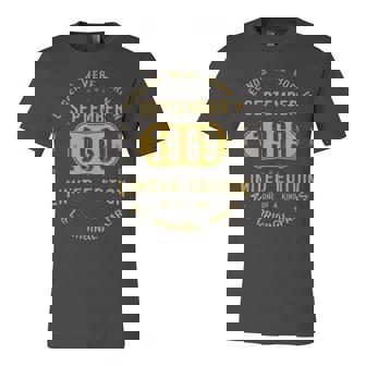 1969 September Birthday Gift 1969 September Limited Edition Unisex Jersey Short Sleeve Crewneck Tshirt | Seseable CA