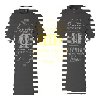 1993 September Birthday Gift 1993 September Limited Edition Unisex Jersey Short Sleeve Crewneck Tshirt | Seseable CA