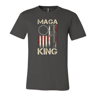 2Nd Amendment Pro Trump Ultra Maga And Proud Of It The Great Maga King Pro Gun Jersey T-Shirt | Mazezy