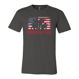 4Th Of July Freedom Isnt Free Veterans Day Jersey T-Shirt | Mazezy