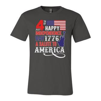 4Th Of July Happy Independence Day 1776 Independence Day Jersey T-Shirt | Mazezy