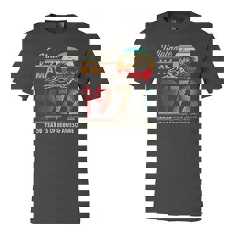 50 Years Old 50Th Birthday Decoration May 1972 Birthday Party Jersey T-Shirt | Mazezy