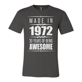 50Th Birthday Gifts Men Women 50 Year Old 50Th Birthday Unisex Jersey Short Sleeve Crewneck Tshirt - Seseable