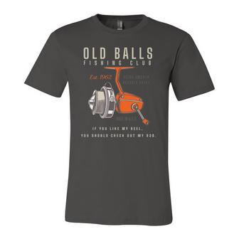60Th Birthday Fishing Pun For Over The Hill 60 Years Old Jersey T-Shirt | Mazezy
