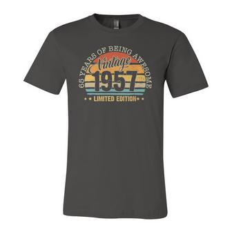 65 Years Old Vintage 1957 Limited Edition 65Th Birthday Jersey T-Shirt | Mazezy