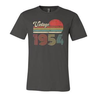 68 Years Old Birthday Vintage 1954 68Th Birthday Jersey T-Shirt | Mazezy