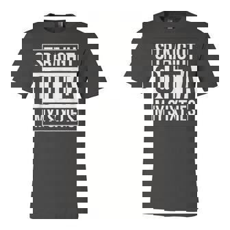 70Th Birthday Straight Outta My Sixties V2 Unisex Jersey Short Sleeve Crewneck Tshirt - Seseable