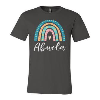 Abuela Rainbow For Matching Birthday Jersey T-Shirt | Mazezy