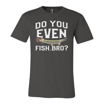 Alligator Gar Fish Saying Freshwater Fishing Jersey T-Shirt | Mazezy DE