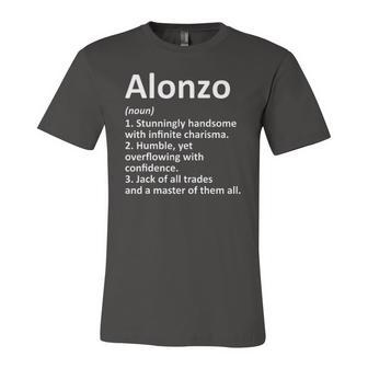 Alonzo Definition Personalized Name Birthday Idea Jersey T-Shirt | Mazezy