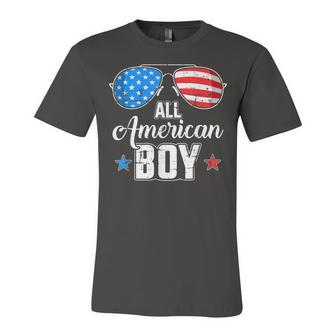All American Boy Us Flag Sunglasses For Matching 4Th Of July Jersey T-Shirt | Mazezy