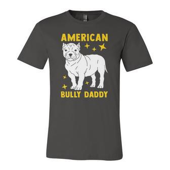 American Bully Dad Puppy Dog Owner American Bully Jersey T-Shirt | Mazezy