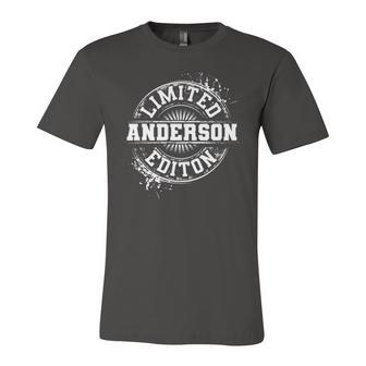 Anderson Limited Edition Personalized Name Joke Jersey T-Shirt | Mazezy