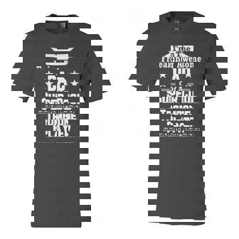 Awesome Dad Super Cool Trombone Player Marching Band Jersey T-Shirt | Mazezy