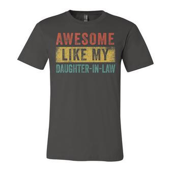 Awesome Like My Daughter-In-Law Jersey T-Shirt | Mazezy UK