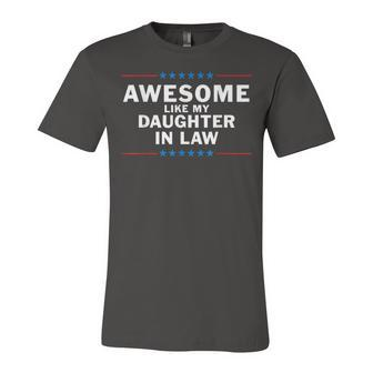 Awesome Like My Daughter In Law V2 Jersey T-Shirt | Mazezy