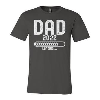Baby Announcement With Daddy 2022 Loading Jersey T-Shirt | Mazezy