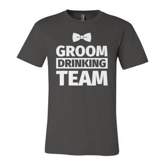 Bachelor Party Groom Drinking Team Jersey T-Shirt