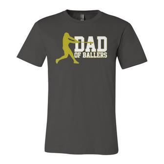 Baseball Dad Of Ballers Jersey T-Shirt | Mazezy