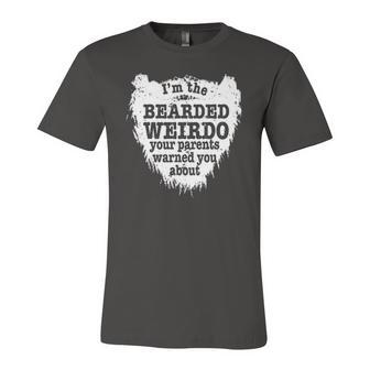 Im The Bearded Weirdo Your Parents Warned You About Jersey T-Shirt | Mazezy