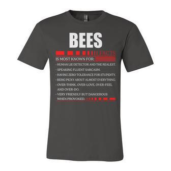 Bees Fact Fact T Shirt Bees Shirt For Bees Fact Unisex Jersey Short Sleeve Crewneck Tshirt - Seseable