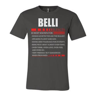 Belli Fact Fact T Shirt Belli Shirt For Belli Fact Unisex Jersey Short Sleeve Crewneck Tshirt - Seseable