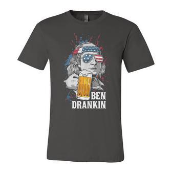 Ben Drankin Funny 4Th Of July Sarcastic Unisex Jersey Short Sleeve Crewneck Tshirt - Seseable