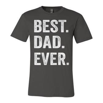 Best Dad Ever Fathers Day Husband Jersey T-Shirt | Mazezy