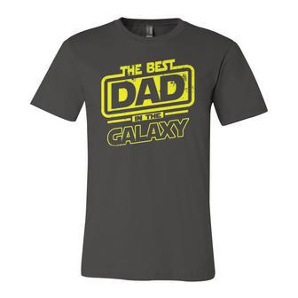 The Best Dad In The Galaxy Jersey T-Shirt | Mazezy